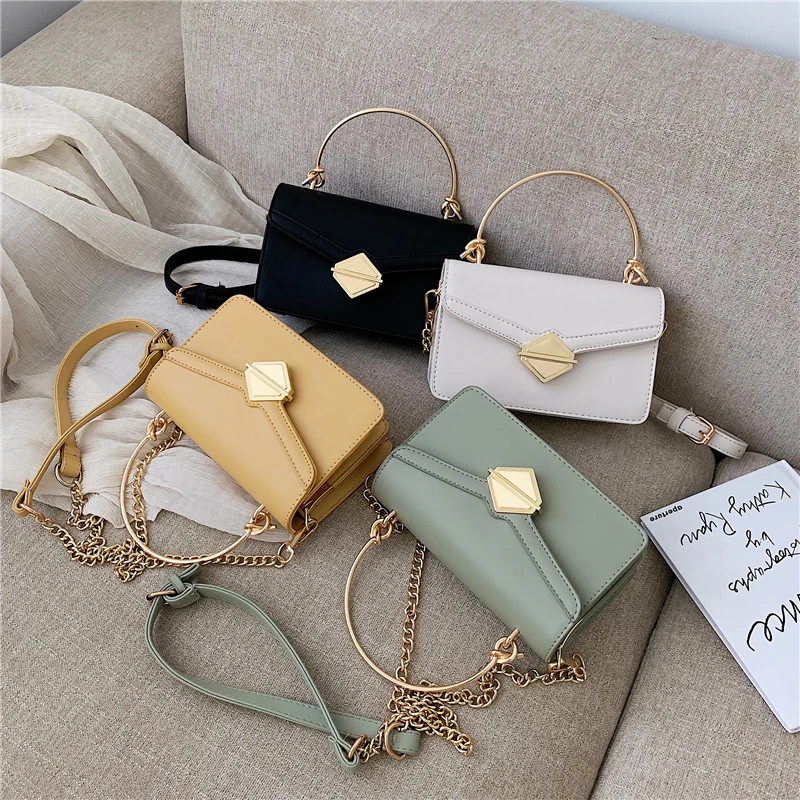 

Famous Brand Women's Handbags Clutch Leather Flap Designer Ladies Shoulder Crossbody Bags For Women 2019 Female White Handbag