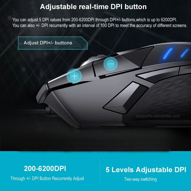 16 m Cor Mágica RGB luz jogo Do Rato