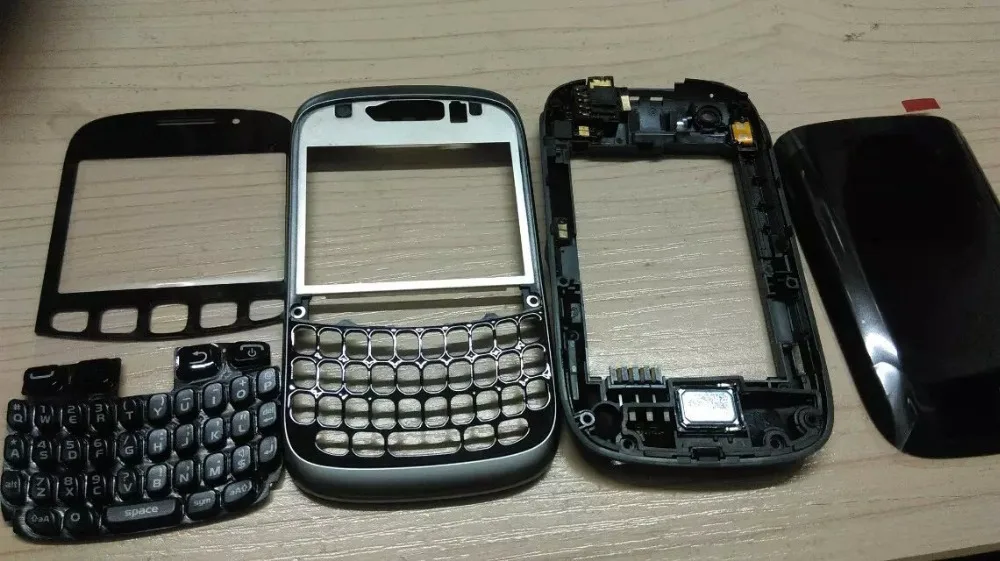 Полный Мобильный телефон Корпус чехол с клавиатурой для BB BlackBerry Curve 9320