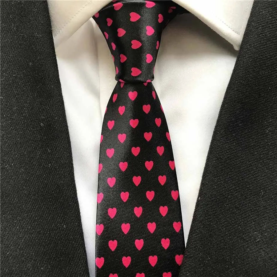 Модные обтягивающие Галстуки, популярные мужские повседневные вечерние галстуки, черные с ужасными белыми черепами - Цвет: As Picture