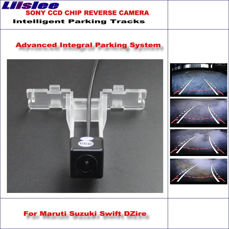 

Liislee Car Rear Back Up Camera For Maruti Suzuki Swift DZire 2012 2013 Rearview Parking / Dynamic Guidance Tragectory