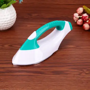 

220V Electric Iron Steam Mini Portable Handheld Foldable Flatiron For Home Travel Dust-proof Irons For Clothes Dry Sewing Tool