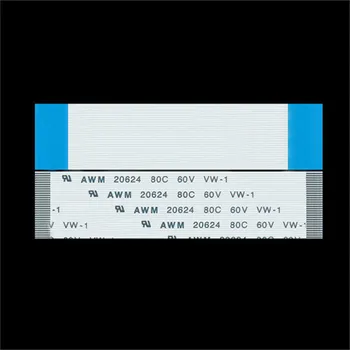 

100pcs 15cm-1.0mm-34P AWM 20624 150mm Length 1.0mm Pitch 34Pin Isotropy Flexible Flat Cable FFC / FPC for DVD EVD LCD ect