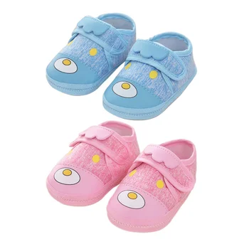 

Baby Girls First Walkers Toddler Infant Cotton Fabric Shoes For Learning Walking Newborn 2 Colors Casual Shoes For 0-12 M Baby