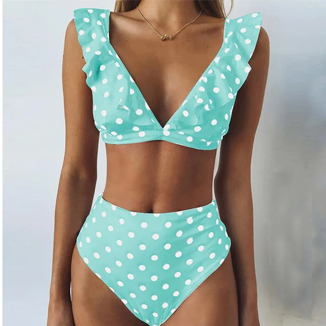 NAKIAEOI-2019-Sexy-High-Waist-Bikini-Women-Swimwear-Push-Up-Swimsuit-Ruffle-Bathing-Suit-Polka-Dot.jpg_640x640 (4)