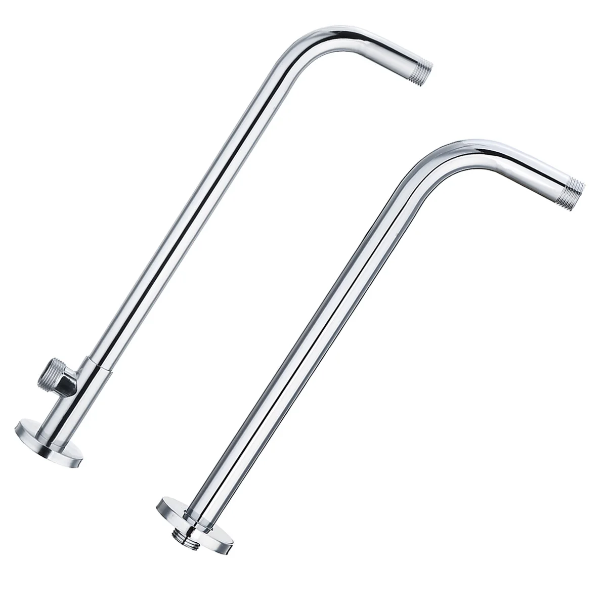 New Shower Arm Wall Ceiling Mounted Shower Fixed Pipe Shower Head