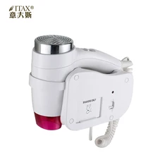 Прямая с фабрики, фен для волос, настенный подвесной, для отеля, высокая мощность, цилиндр, фен для волос отрицательных ионов, воздуходувка, бытовой X-7718