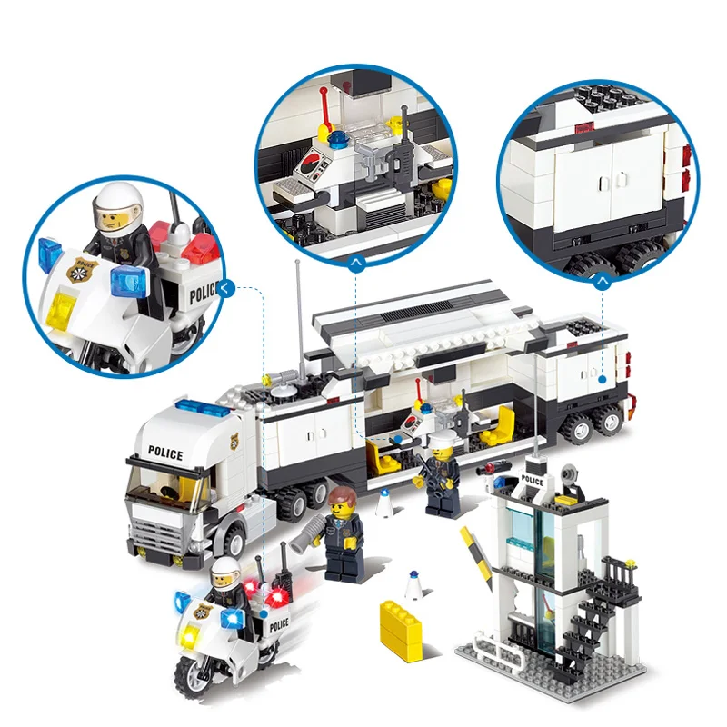 KAZI-Building-Blocks-Police-Station-Model-Building-Blocks-Compatible-Legoe-City-Blocks-DIY-Bricks-Educational-Toys (1)