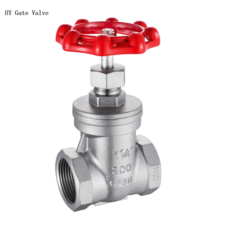 1/" 3/4" " 2" резьба Нержавеющая сталь задвижки DN15 DN20 DN25 DN32 DN40