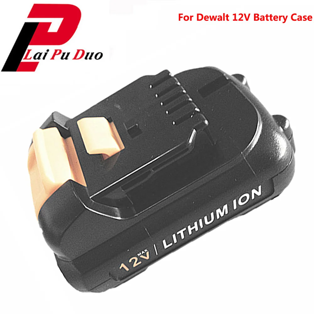 

12V Li-ion For Dewalt Plastic Case Rechargeable Battery Case DCB120 DCB100 DCT410S1DCF813S2 DCL510 DCT414S1 DCF815