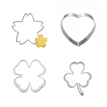 Пресс-форма для Печенье набор для заморозки формы для выпечки и кондитерских изделий десерт украшение печенья резак из нержавеющей стали кухонный набор