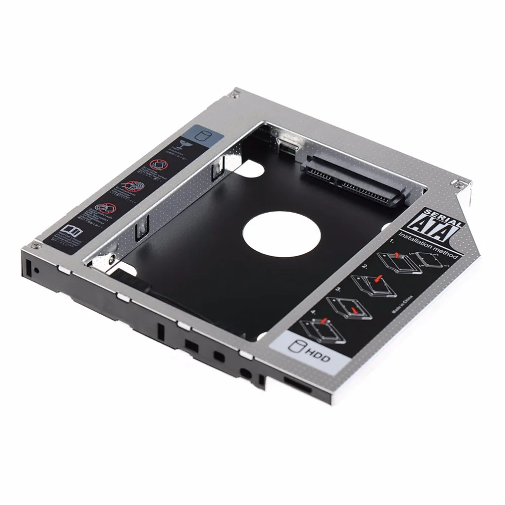 12 7 mm HDD SSD hard drive SATA Caddy Adapter For Dell Vostro 3460 3560 VCQ08
