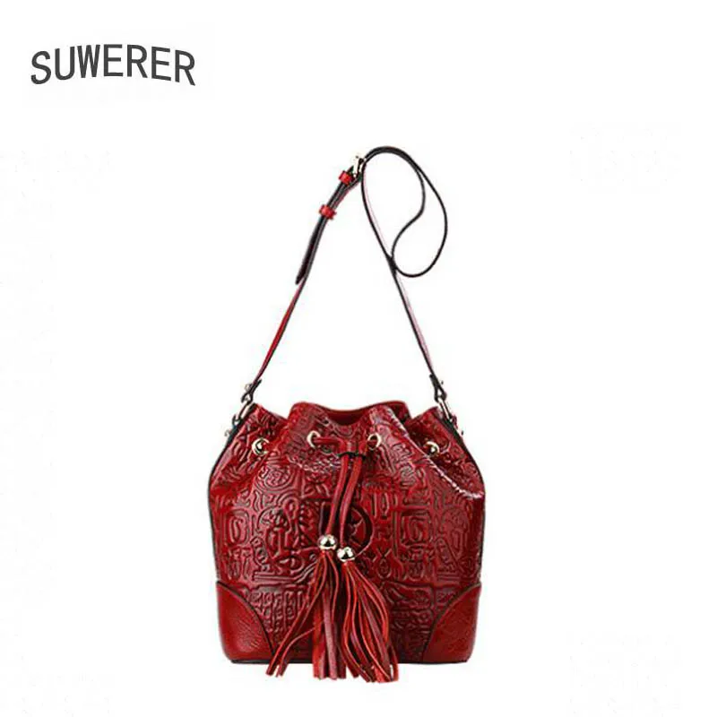 2019 Hot Koop String Zachte Suwerer Nieuwe Superieure Lederen Kwastje Emmer Tas Luxe Handtassen Vrouwen Tassen Designer handtas 2019 Hot Koop String Zachte Suwerer Nieuwe Superieure Lederen Kwastje Emmer Tas Luxe Handtassen Vrouwen Tassen Designer handtas
