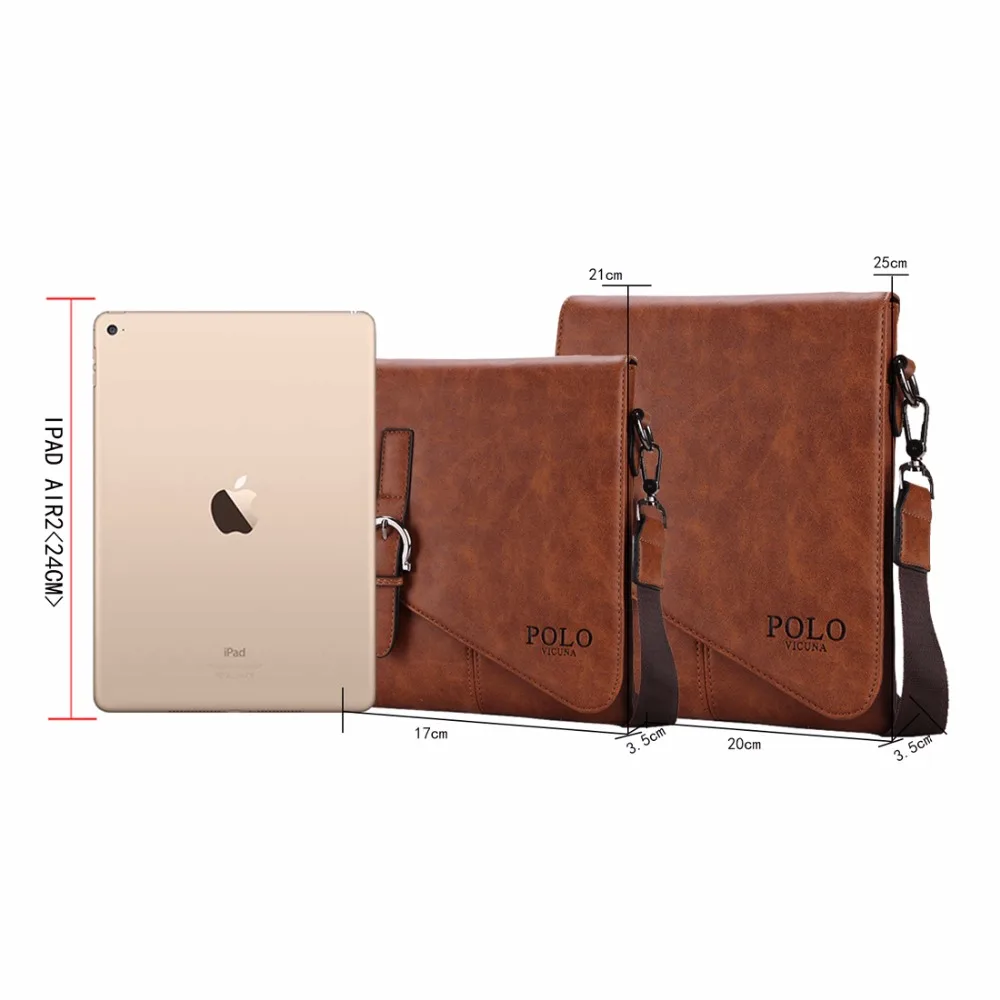 فيكونيا بولو فريد مشبك تصميم غير النظامية غطاء فتح رجل حقيبة ساعي 2 أحجام الأعمال الرجال Crossbody حقيبة جلدية رجل حقيبة الساخن