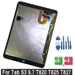 Для Samsung Galaxy Tab S3 T820 T825 T827 ЖК-дисплей Дисплей с Сенсорный экран планшета Ассамблеи