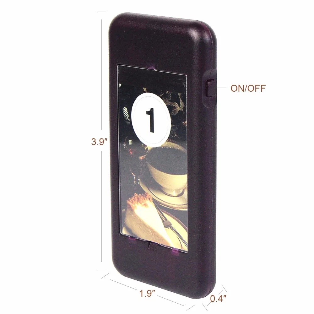 Retekess 1Pc Pager Receiver For T111/T112 Restaurant Pager Wireless Calling System For Restaurant Coffee Shop Church Clinic