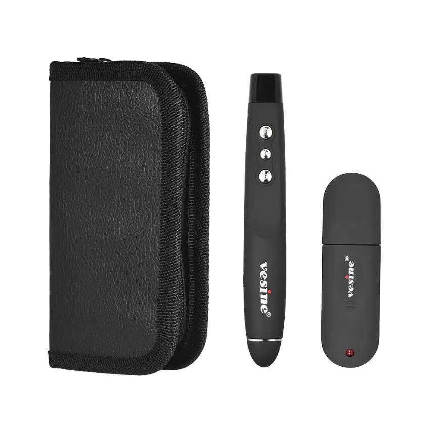 

New VP101 2.4GHz Wireless Presenter Laser Pens Red Light Pointer PPT Powerpoint USB Remote Control for Teaching