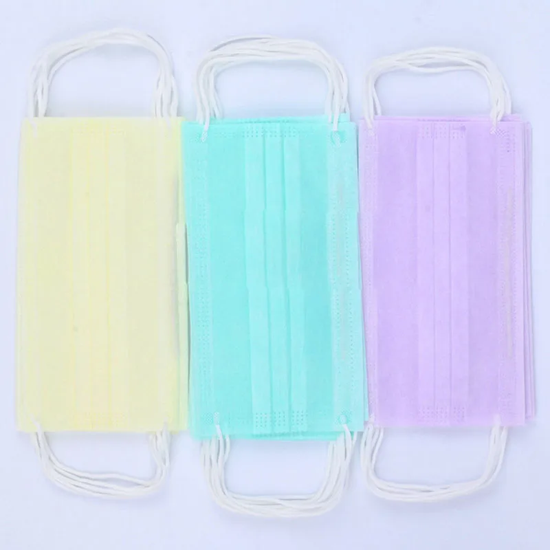 

Disposable Mask Face 3 Layer Non-woven Fabric Anti Fog Pm2.5 Dust-proof Breathable Medical DC88