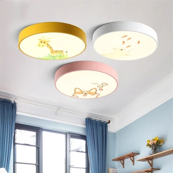 

Modern LED Animal Ceiling Lamps Children Bedroom Living Room Lighting Deco Ceiling Lights Kindergarten Study Luminaria Fixtures