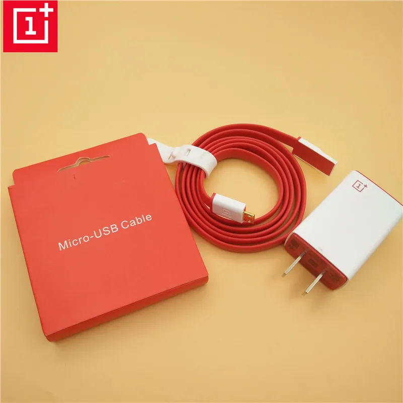 

Original genuine Oneplus 5V 2A EU UK US charger adapter + 1M one plus micro USB or type-c data cable for OnePlus One 1 X 2 two