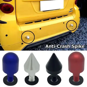 

1Pair Anti Crash Spike Aluminum Alloy Front/Rear Bumper Sharp Head , Round Head Car Supplies For Benz SMART