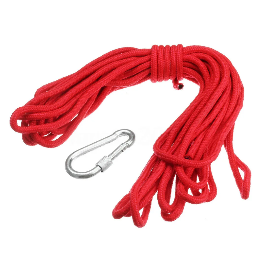 

1 set 30M Fishing Magnet Rope Safety Hook For Fishing Deep Sea Neodymium Recover Salvage Magnet Tent Fixed Traction Rope