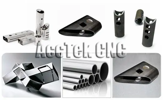 AccTek недорогие трубки полностью автоматический алюминиевый волоконный лазерный станок для резки труб 1000 Вт для продажи