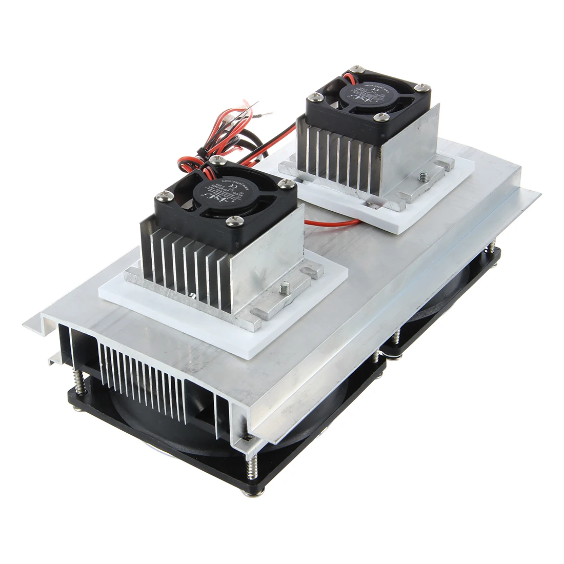 

High Quality Thermoelectric Peltier Refrigeration Cooling System Kit Cooler Double Fan DIY