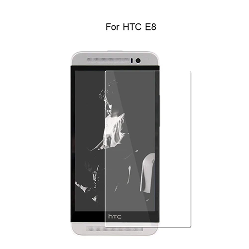 2.5D с уровнем твердости 9H прочное закаленное защитное стекло для htc один M7 M8 M9 E8 E9 626 825 620 820 816 830 628 828 530 протектор экрана Защитная пленка - Цвет: for HTC E8