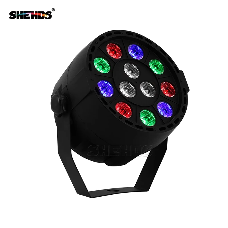 

4pcs/lot DJs Party light Wash Led Par Stage dmx Light 12x3W RGBW Disco effect controller Dj Equipment projector