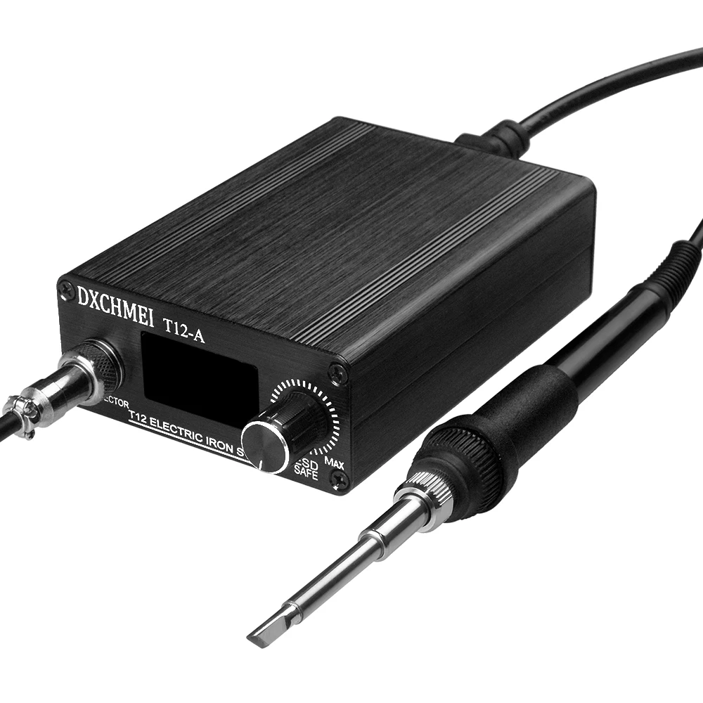Цифровой паяльник 110 В 220 OLED с регулятором температуры|kit kits|kit solderkit digital |