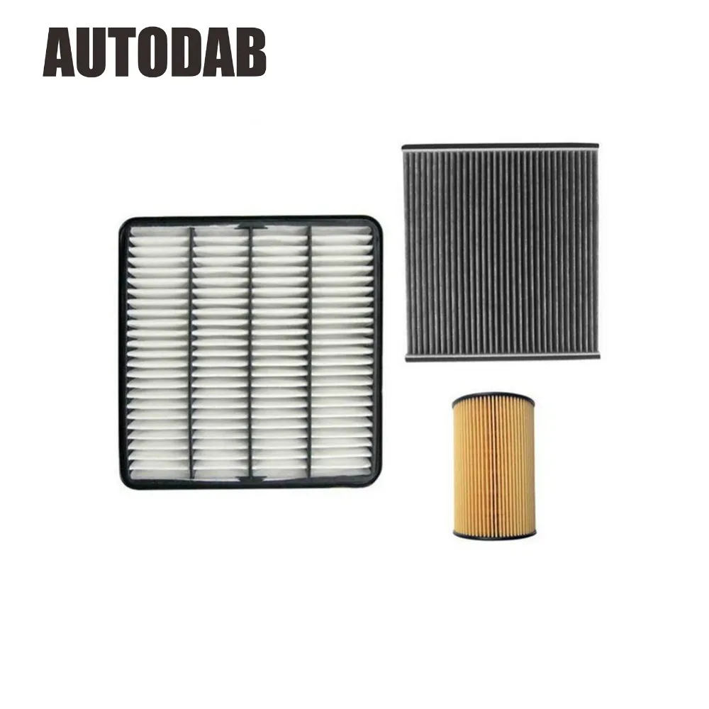 

High Quality filters for 2012 Toyota Land Cruiser 4.6L air filter+oil filter+cabin filter