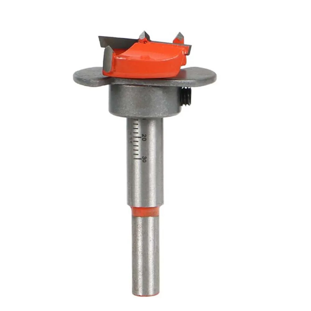 

Cemented Carbide 35mm Hole Saw Woodworking Core Drill Bit Hinge Cutter Boring Bit Tipped Drilling Tool