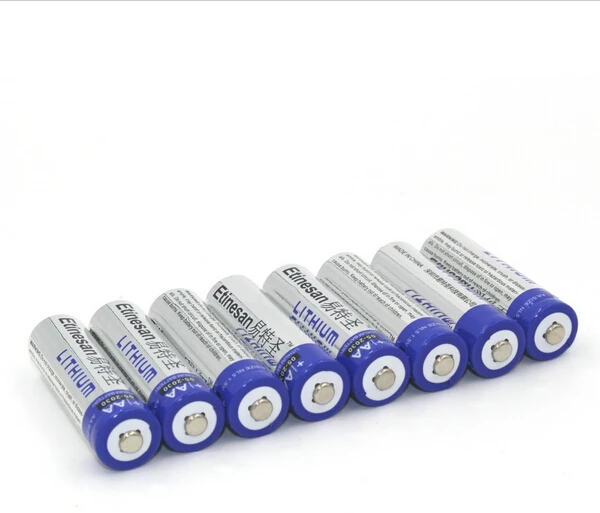 

THE NEW 8pcs/lot Etinesan SUPER Lithium 1.5V AA Primary Batteries li-ion batery Cheap price .15-year shelf life