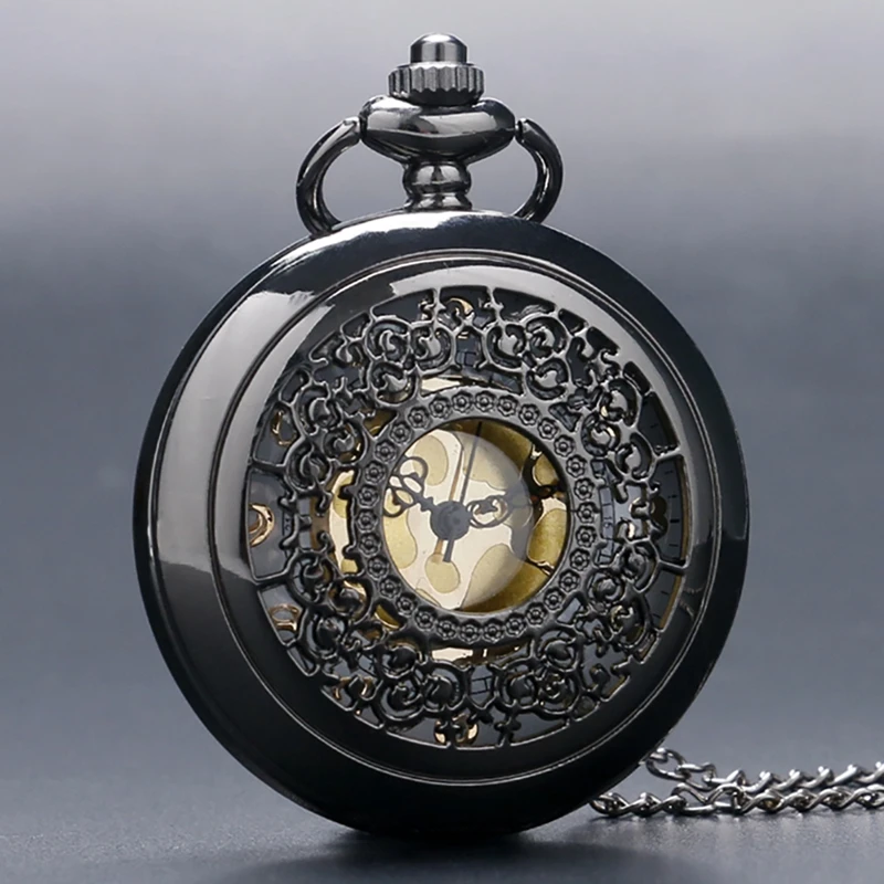 Полые Colar Masculino кулон Quarzt Винтаж карманные часы для Для мужчин Для женщин с Цепочки и ожерелья цепь брелок с часами подарки Reloj De Bolsillo