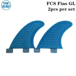 SUP FCS плавнички для серфборда GL соты стекловолокна Surf Fin Quilhas Surf FCS задние плавники