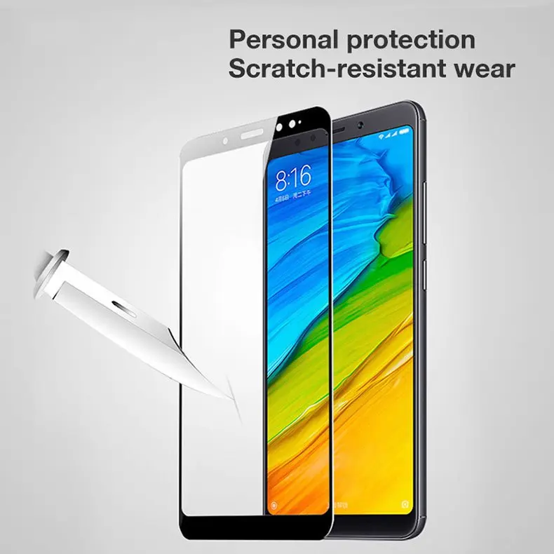 Закаленное стекло для Xiaomi Redmi Note 6 Pro 4X 4A 5 Plus Защита экрана для Redmi 6A 6 Note 5A 5 Pro Note 7 Pro Полное покрытие пленка