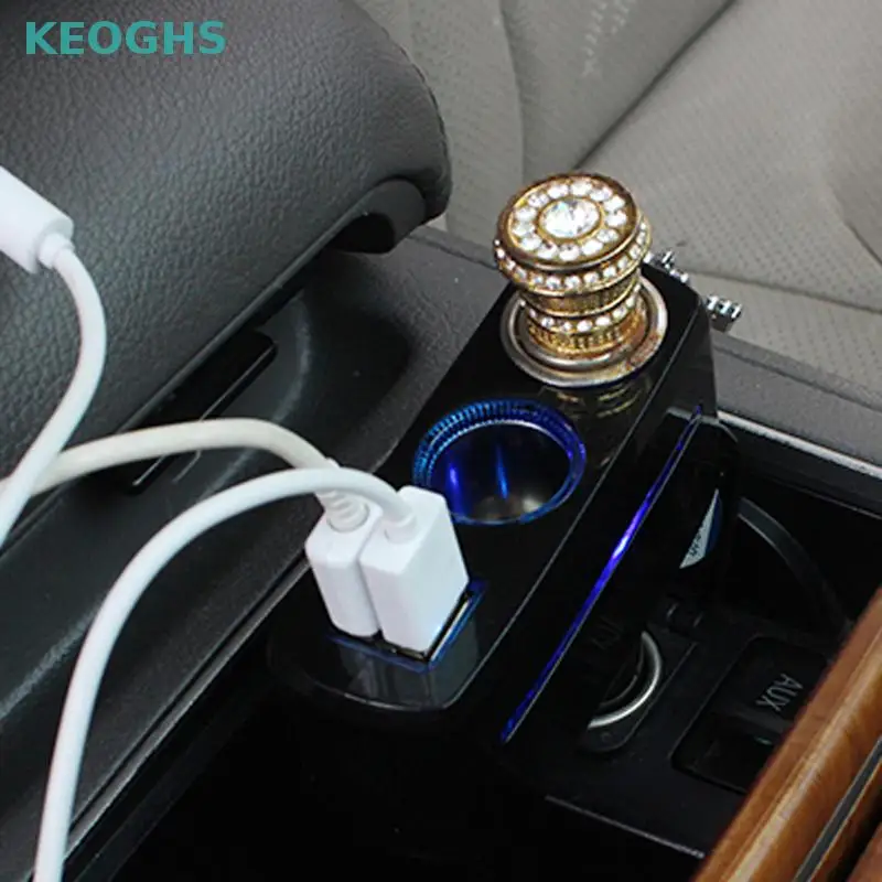 Разветвитель автомобильного прикуривателя 5 В 2 1 А А|cigarette lighter socket splitter|lighter