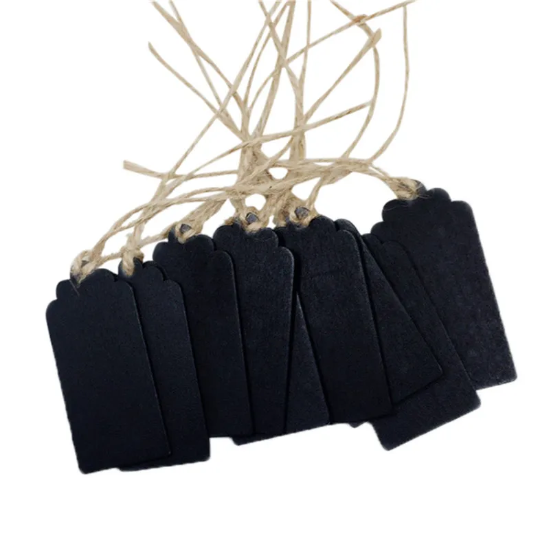 10pcs Small Blackboard Pendant Christmas Decorations Children's Home decor Ornaments Party Christmas Decorations for Home O15 (10)