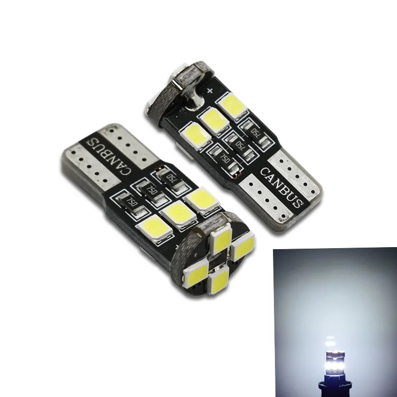 1pcsT10 W5W 194 белый Canbus OBC без ошибок автомобильная лампа светодиодная подсветка