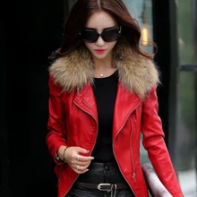 Весенняя Осенняя кожаная куртка для женщин облегающего размера плюс 5XL Женская кожаная одежда Пальто Короткое дизайнерское кожаное пальто женская одежда