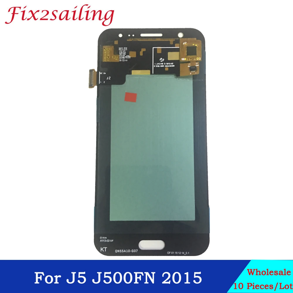 

Super AMOLED Display For Samsung Galaxy J5 2015 J500 J500F J500FN LCD Display + Touch Screen Digitizer Assembly Top Quality LCD