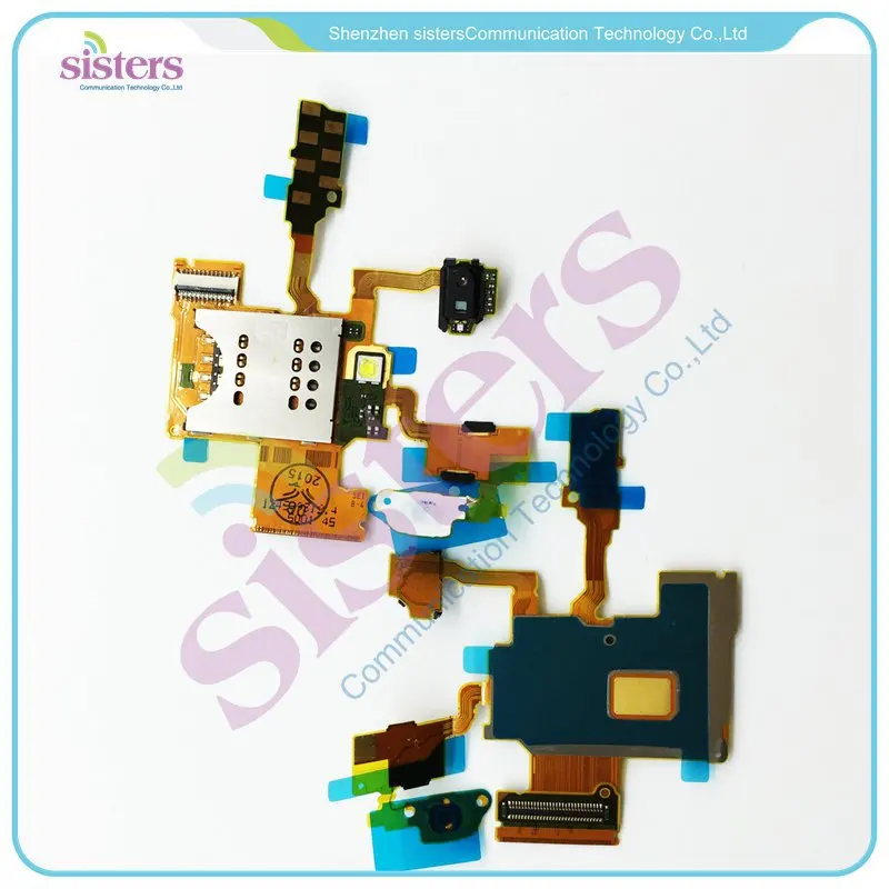 SONY0126   sim card reader holder  sim flex cable,for Sony ST18 ST18I(4)
