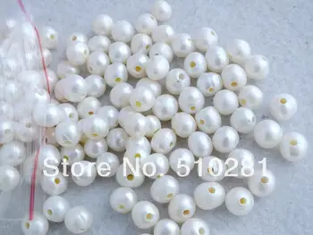 

2019-# FREE SHIPPING !!! Bulk 500pieces/lot 2mm hole Freshwater pearl loose beads bulk beads jewelry
