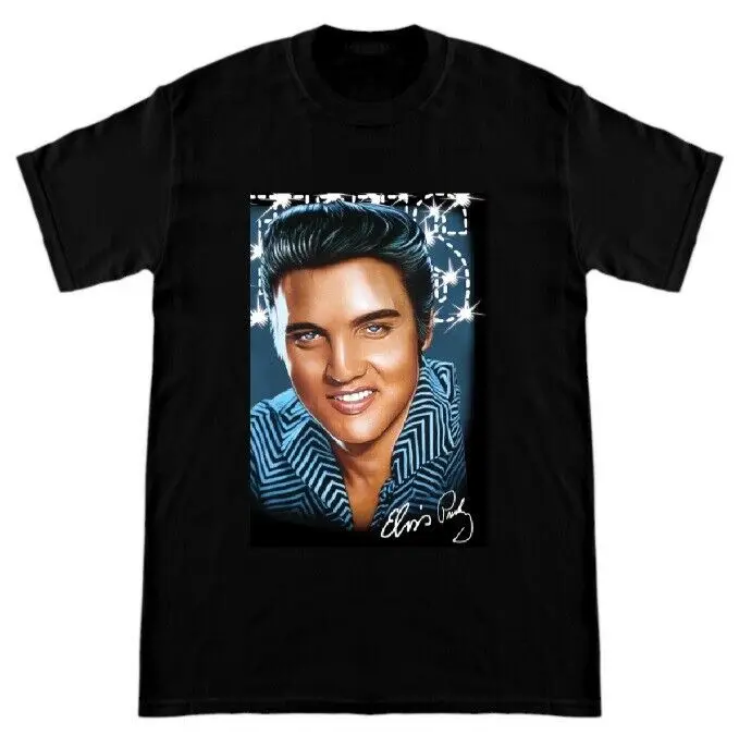 Summer 2019 NEW Elvis Presley In Lights MUSIC Men's S-3XL CLASSIC T SHIRT TEE liverpool john wick Summer 2019 NEW Elvis Presley In Lights MUSIC Men's S-3XL CLASSIC T SHIRT TEE liverpool john wick