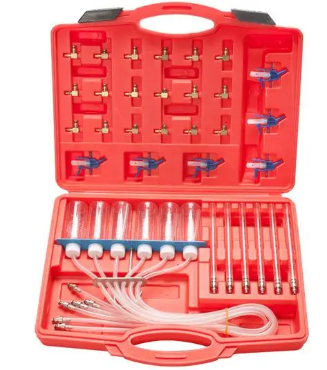 

Diesel Flow Test Meter Adaptor Set Injector Common Rail 6 Cylinder Bos-ch Fuel