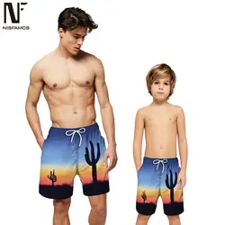 Повседневные мужские шорты хип-хоп 3D пустынный принт бордшорты вечерние купальники для мужчин s сексуальная пляжная одежда 2019 закат