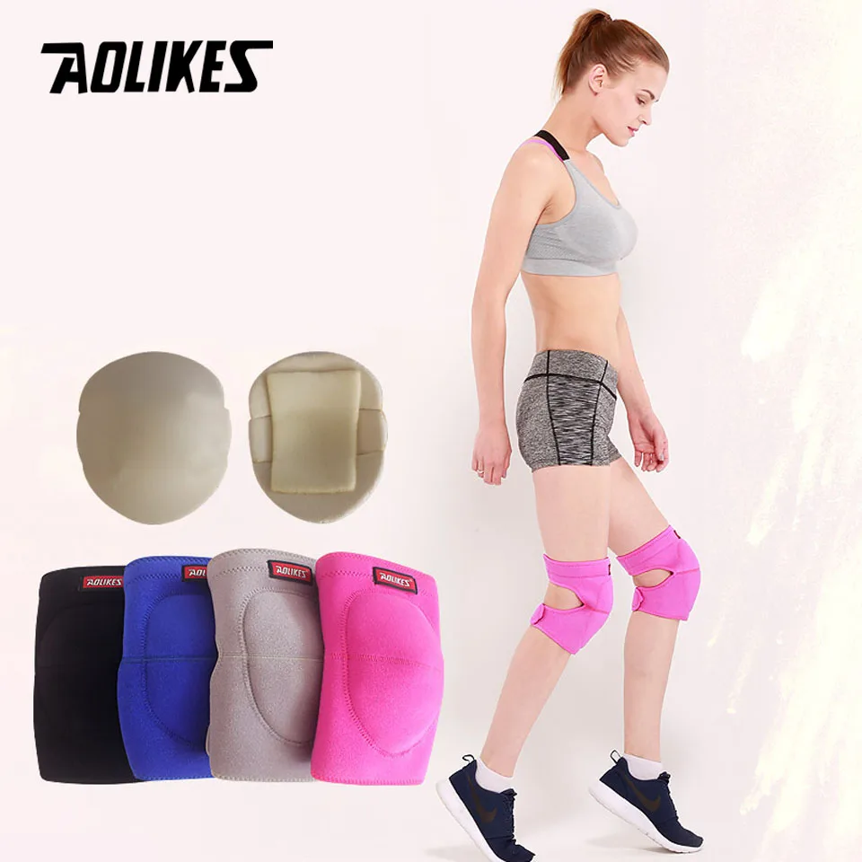 Наколенники AOLIKES 2 шт./лот для игры в волейбол толстая губка спортивные