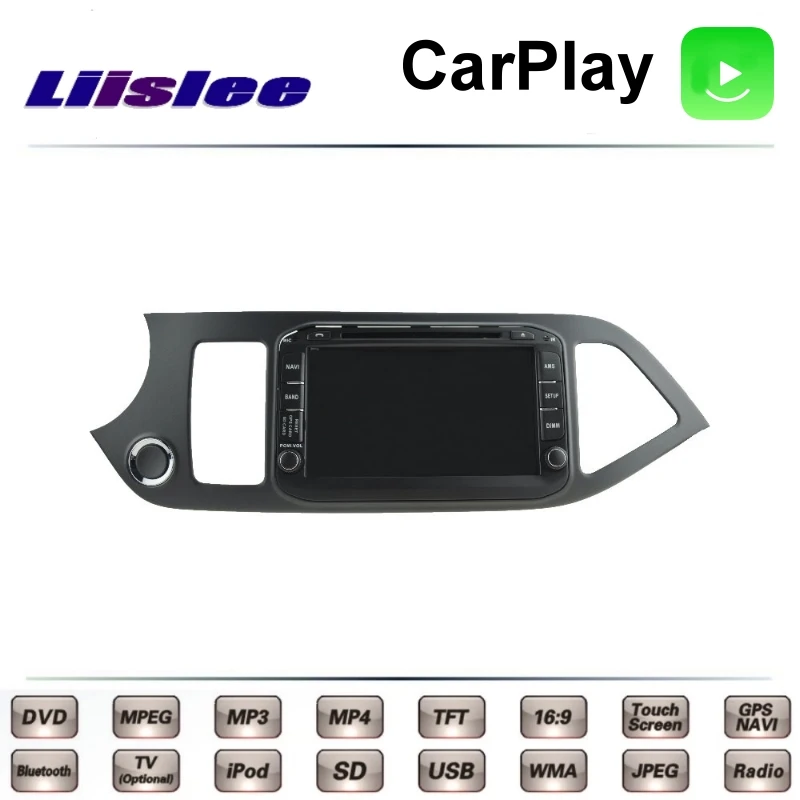 For KIA Picanto Monitor TA MK2 2011~2017 LiisLee Car Multimedia TV DVD GPS Radio Carplay Original Style Navigation Navi 4