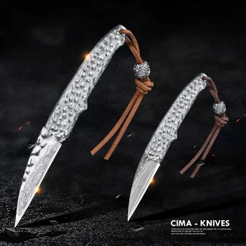 

CIMA Damascus Pocket Knife Knives